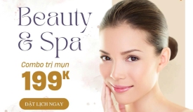 Combo trị mụn 199K tại Spa Gấm Ngọc – Giải pháp làm sạch da, giảm mụn hiệu quả chỉ sau 1 buổi