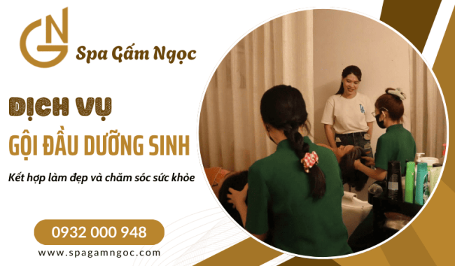 Trải nghiệm gội đầu dưỡng sinh - Kết hợp giữa làm đẹp và chăm sóc sức khỏe