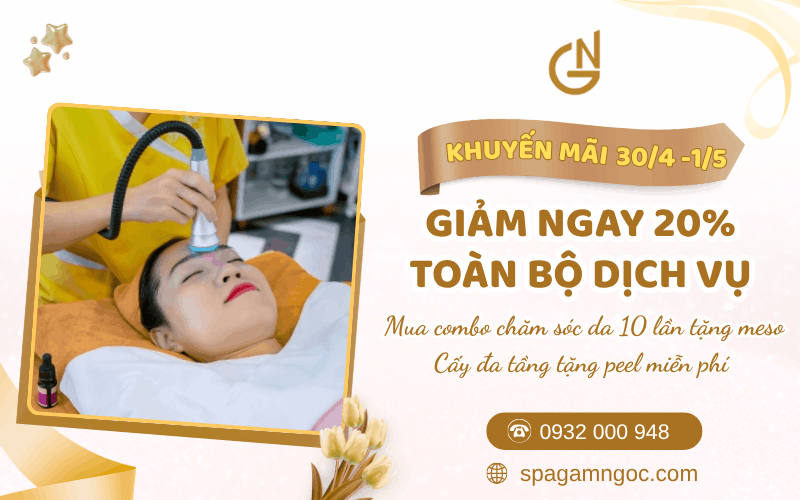 Khuyến mãi làm đẹp 30/4 -1/5